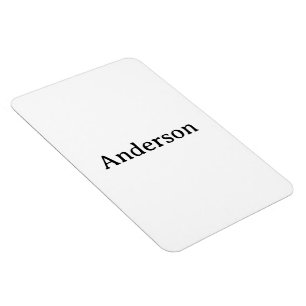 Einfaches professionelles Geschäft 4"x6" flexibles Magnet