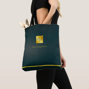 Einfaches professionelles Markenlogo Tasche