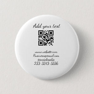 Einfaches QR-Code, um den Klassiker Ihres Namens h Button