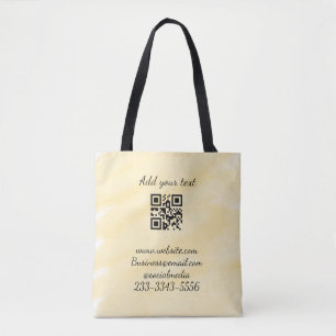 Einfaches QR-Code, um den Klassiker Ihres Namens h Tasche
