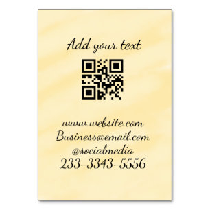 Einfaches QR-Code, um den Klassiker Ihres Namens h Tischnummer