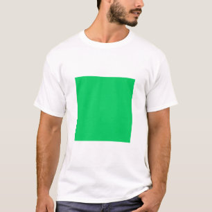 Einfaches Quadrat - hellgrün T-Shirt