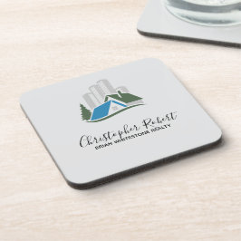 Einfaches Real Anwesen Getränkeuntersetzer