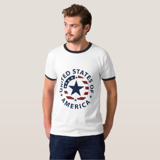 Einfaches Ringel-T-Shirt T-Shirt