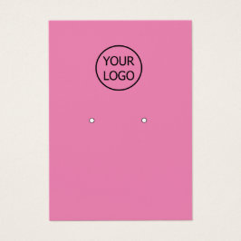 einfaches Rosa hinzufügen Sie Ihr Logo benutzerdef