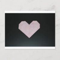 einfaches rosa Origami