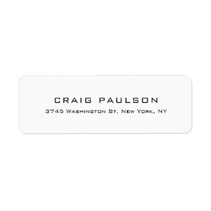 Einfaches Schlichtes Minimalistisches elegantes kl