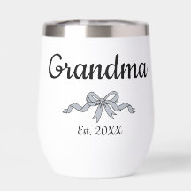 Einfaches Schriftband Oma Gegr. Jahr