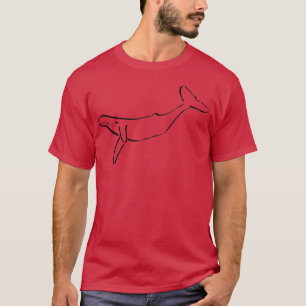 Einfaches Schwarz auf Weiß 15 T-Shirt