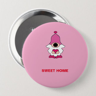 EINFACHES SCHWARZES GENOM SÜßES HEIM MAGNET BUTTON