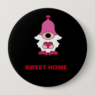 EINFACHES SCHWARZES GENOM SÜßES ZUHAUSE MAGNET BUTTON