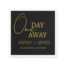 Einfaches Schwarzes Gold am ersten Tag Probe Dinne
