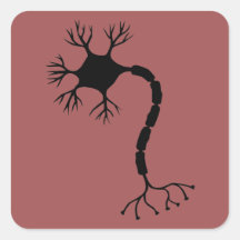 Einfaches Schwarzes Neurondesign