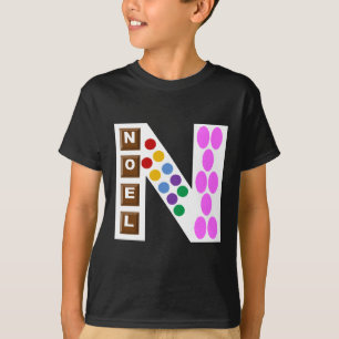 Einfaches schwarzes T-Shirt  WEIHNACHTEN SCHOKOLAD