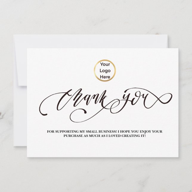 Einfaches Schwarzweiß-Design (Vorderseite)