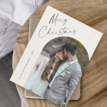 Einfaches Script Boho Arch Weihnachten