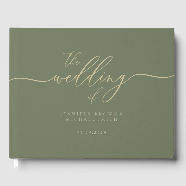Einfaches Signature-Party für das Hochzeitstiefel Gästebuch (Vorderseite)