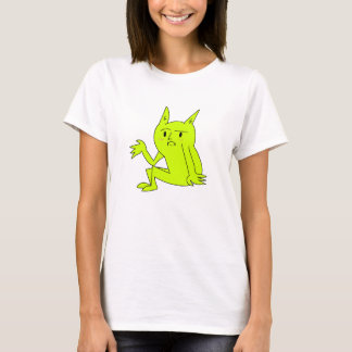 Einfaches Sitzendes Kobold-Frauen-Shirt T-Shirt