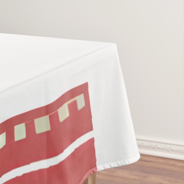 Einfaches skandinavisches Weihnachtsmuster Tischdecke (Beispiel)