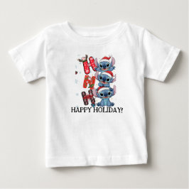 Einfaches Stich-Gruß-T-Shirt Baby T-shirt