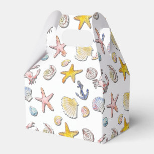 Einfaches süßes Stranddesign  Geschenkschachtel