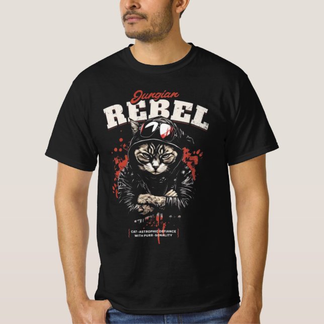 Einfaches T-Shirt für Herren (Vorderseite)