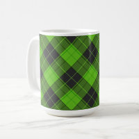 Einfaches Tartan-Diagonalmuster in dunkelgrün