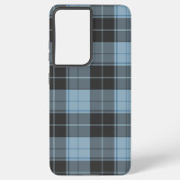 Einfaches Tartan-Muster in hellblau