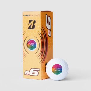 Einfaches Template Benutzerdefiniertes Logo Bridge Golfball