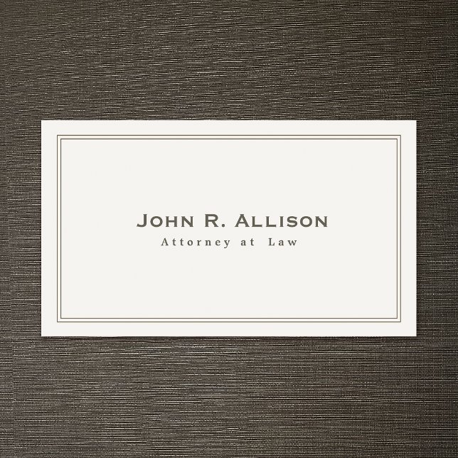 Einfaches traditionelles ivorisches Berufliches Re Visitenkarte (Von Creator hochgeladen)