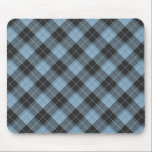 Einfaches türkisfarbenes Muster Mousepad<br><div class="desc">Einfaches Tartan Muster in Türkis Meine eigene Schöpfung,  basierend auf den ursprünglichen Mustern aus Schottland.</div>