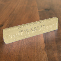 Einfaches typografisches Geschäft mit metallischem