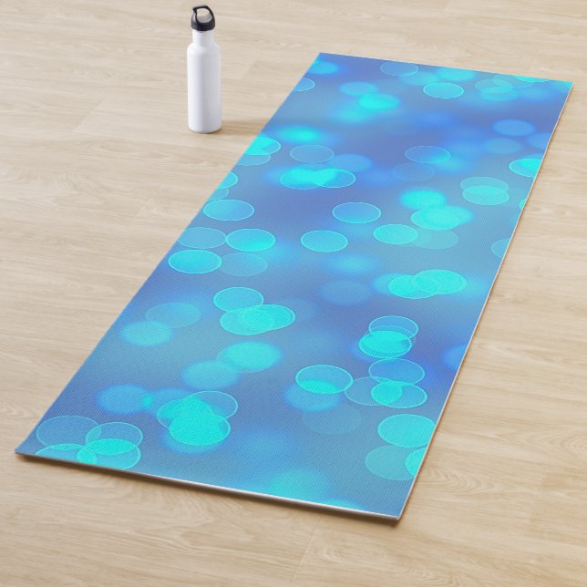 Einfaches und dennoch elegantes Blue Aquamarin Bok Yogamatte (Beispiel)
