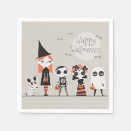 Einfaches und dennoch elegantes Halloween | Servie Serviette