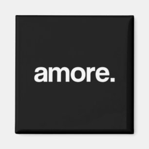 Einfaches und einzigartiges Amore Valentinstag Des Magnet