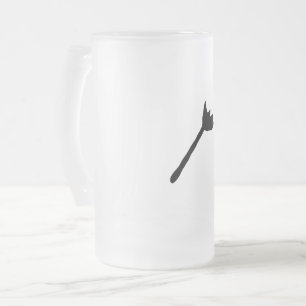 Einfaches und elegantes Logo für die Firma C Mattglas Bierglas