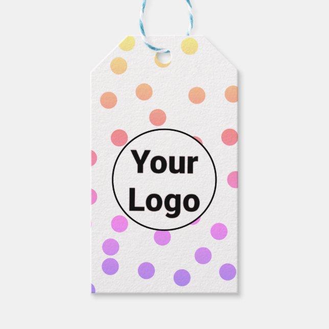 Einfaches und elegantes Logo für die Firma Geschenkanhänger (Vorderseite)