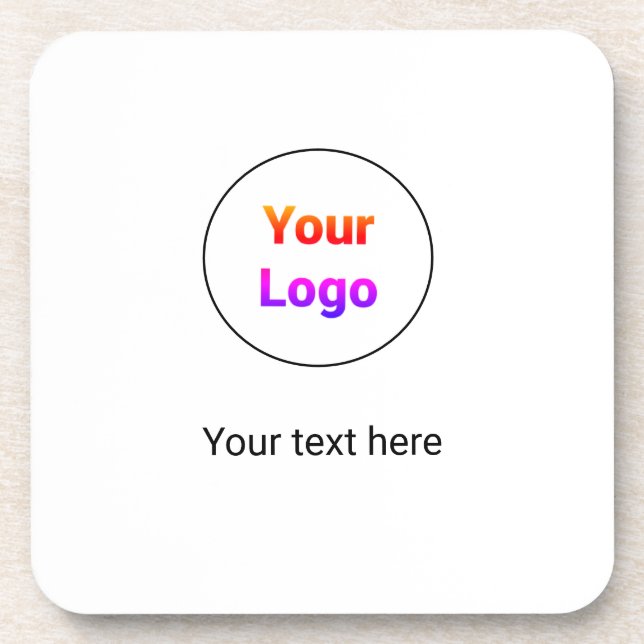 Einfaches und elegantes Logo für die Firma Getränkeuntersetzer (Vorderseite)