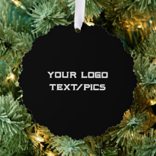 Einfaches und elegantes Logo für die Firma Ornament Karte
