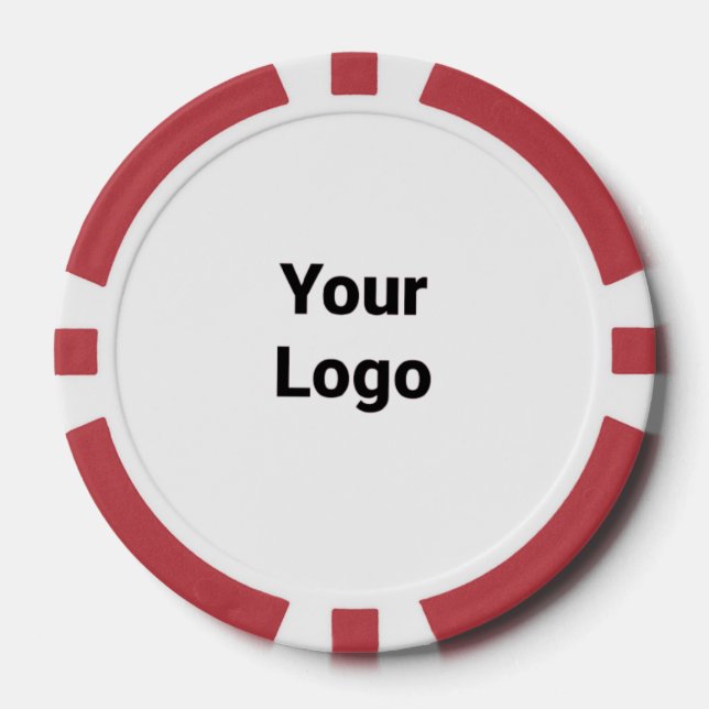 Einfaches und elegantes Logo für die Firma Pokerchips (Vorderseite)