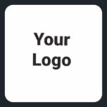 Einfaches und elegantes Logo für die Firma Quadratischer Aufkleber<br><div class="desc">Entwurf</div>