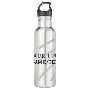 Einfaches und elegantes Logo hier Edelstahlflasche