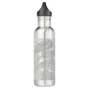 Einfaches und elegantes Logo hier Edelstahlflasche