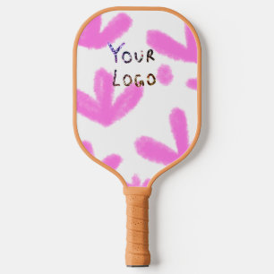 Einfaches und elegantes Logo hier Pickleball Schläger