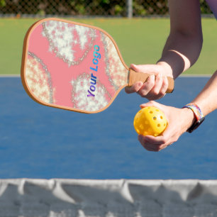 Einfaches und elegantes Logo hier Pickleball Schläger