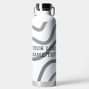 Einfaches und elegantes Logo hier Trinkflasche