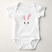 Einfaches und Niedliches Osterhasen | Bodysuit