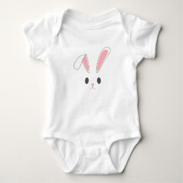Einfaches und Niedliches Osterhasen | Bodysuit Baby Strampler