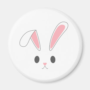 Einfaches und Niedliches Osterhasen   Magnet