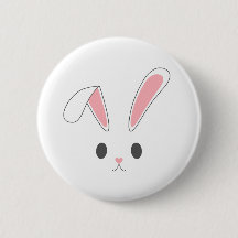 Einfaches und Niedliches Osterhasen | Schaltfläche